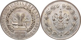 Estonia medal Tallinn Estonian Agricultural Society 1920
26.96 g. 39mm. UNC/UNC Mint luster. TALLINNA EESTI PÕLLUMEESTE SELTS, HOOSUSE EEST.