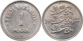 Estonia 1 mark 1922
2.61 g. XF-/XF KM# 1.