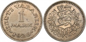 Estonia 1 mark 1926
2.64 g. AU/UNC Mint luster. KM# 5