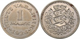 Estonia 1 mark 1926
2.56 g. XF/AU Mint luster. KM# 5