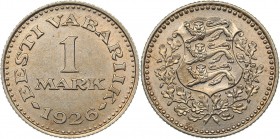 Estonia 1 mark 1926
2.53 g. XF/UNC Mint luster. KM# 5
