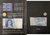 Estonia Bank Collectors Album 1999
Stamp, coin, banknote - specimen. Rare!