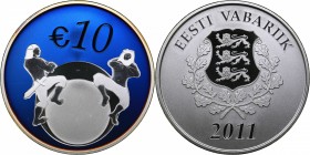 Estonia 10 euro 2011 - Estonian Future
28.8 g. PROOF. Box and certificate.