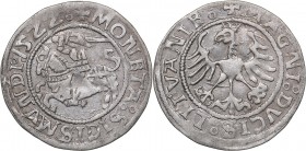 Lithuania 1/2 grosz 1522 - Sigismund I (1506-1548)
1.25 g. XF/XF Mint luster. Ivanauskas# -. Very rare!