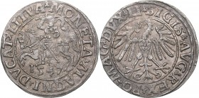 Lithuania 1/2 grosz 1547 - Sigismund II Augustus (1545-1572)
0.89 g. XF+/XF+ Ivanauskas# 4SA34-12
