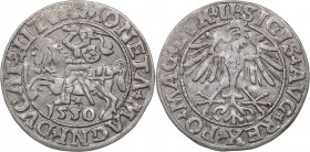 Lithuania 1/2 grosz 1550 - Sigismund II Augustus (1545-1572)
1.15 g. XF/XF Ivanauskas# 4SA45-13.