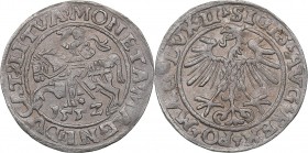 Lithuania 1/2 grosz 1552 - Sigismund II Augustus (1545-1572)
0.90 g. XF/XF Ivanauskas# 4SA47-15
