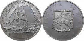 Lithuania 50 litas 2009
28.28 g. PROOF Box and certificate. Tytuvěnai architectual ensemble.