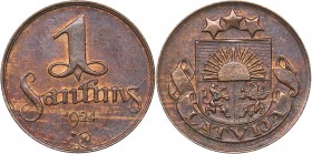 Latvia 1 santims 1924
1.78 g. UNC/UNC Mint luster. KM# 1