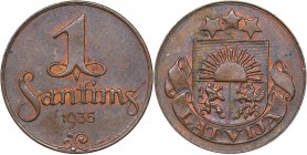 Latvia 1 santims 1935
1.81 g. UNC/UNC Mint luster. KM# 1