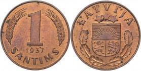 Latvia 1 santims 1937
1.81 g. UNC/UNC Mint luster. KM# 10