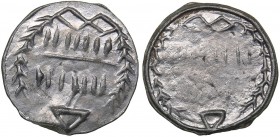 Russia - Mordovka XVII-XVII century
1.03 g. AU/AU Imitation of Russian coins. Middle or Lower Volga region.