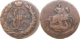Russia 2 kopecks 1765 ММ
17.70 g. F/F Bitkin# 533. Catherine II (1762-1796)