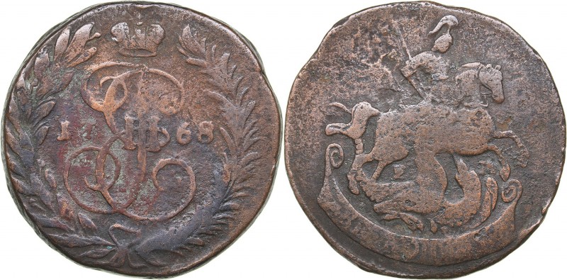 Russia 2 kopecks 1766 ЕМ & 1768 ЕМ (2)
Catherine II (1762-1796)