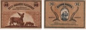 Estonia 10 marka 1919
VF-