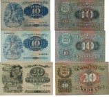 Estonia lot of paper money (3)
F-VF