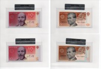 Estonia 5, 10 krooni 1992-1994 (4)
In bank package. UNC