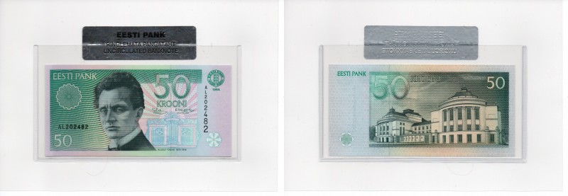 Estonia 50 krooni 1994
In bank package. UNC