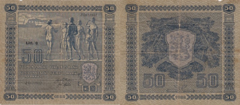 Finland 50 markkaa 1922
F