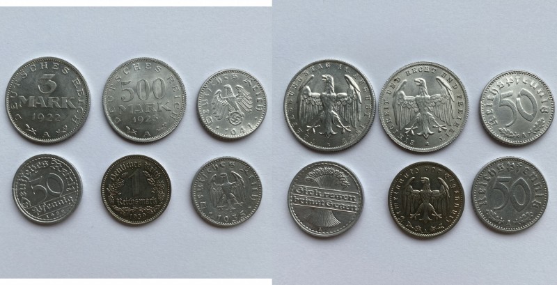 Germany coins (6)
AU-UNC