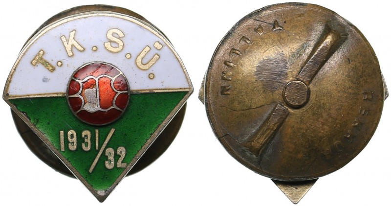 Estonia Badge of Tallinn School Youth Sports Circle Association 1931/32
4.67 g....