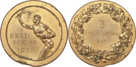 Estonia medal Estonian - Finnish Athletics Association 1938
33.24 g. 41mm. VF