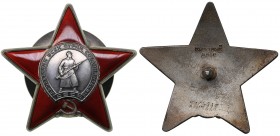 Russia - USSR Order of the Red Star
Box and document.