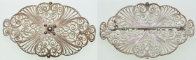 Estonia silver broch
14.61 g. 70x43 mm.