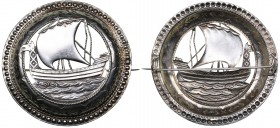 Estonia silver broch - Viking ship
8.13 g. 53 mm.