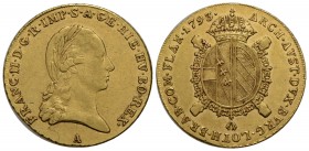 AUSTRIA - Francesco II (1792-1806) - Sovrana - 1793 A - AU R Kr. 64 - BB-SPL