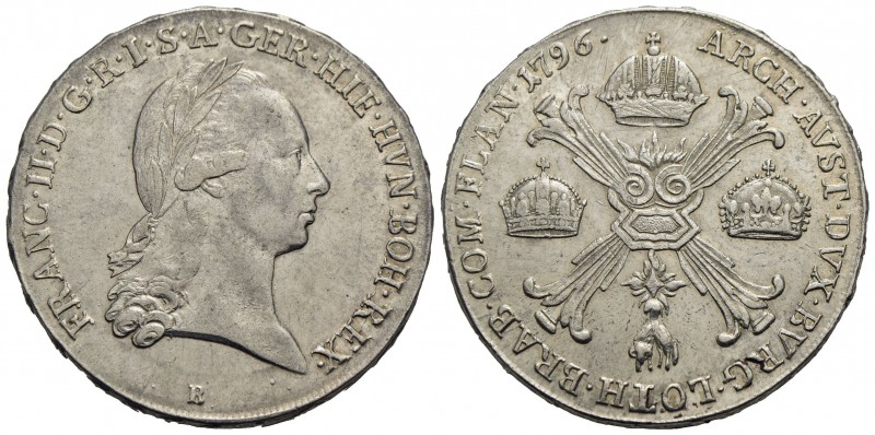 AUSTRIA-NEDERLAND - Francesco II (1792-1806) - Tallero - 1796 B - AG Kr. 62.2 - ...