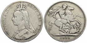 GRAN BRETAGNA - Vittoria (1837-1901) - Corona - 1890 - AG Kr. 765 - qBB
