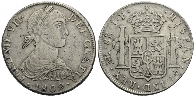 PERU' - Ferdinando VII (1808-1821) - 8 Reali - 1809 JP - AG R Kr. 106.2 FERDND e...