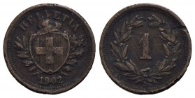 SVIZZERA - Confederazione - Rappen - 1902 B - BR R Kr. 3.2 - qBB