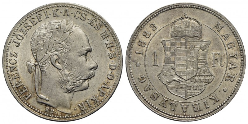 UNGHERIA - Francesco Giuseppe (1848-1916) - Fiorino - 1883 - AG Kr. 469 - FDC