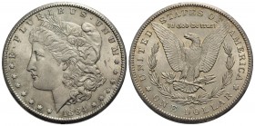 U.S.A. - Dollaro - 1884 CC - Morgan - AG R Kr. 110 - FDC