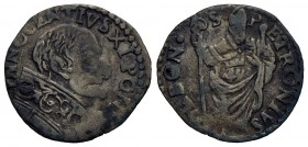 BOLOGNA - Innocenzo XII (1691-1700) - Muraiola da 2 bolognini - Busto a d. - R/ Figura del Santo - MI R CNI 105; Munt. 136 - bel BB