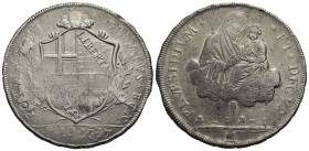 BOLOGNA - Governo Popolare (1796-1797) - Scudo - 1797 - AG R Pag. 36/37l; Mont. 37/55; Chimienti 1188/9 - BB-SPL