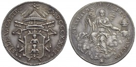 BOLOGNA - Sede Vacante (1823) - Mezzo scudo - 1823 - AG Pag. 113; Mont. 151 - SPL-FDC