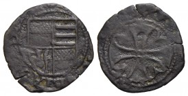 CASALE - Bonifacio II Paleologo (1518-1530) - Sezzino - Stemma - R/ Croce in cornice di quattro archi - (MI g. 0,76) CNI 51/58; MIR 225 - BB