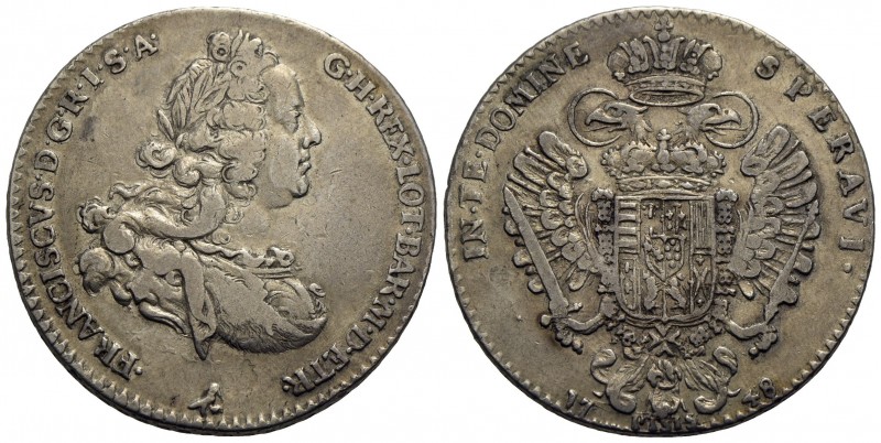 FIRENZE - Francesco I Imperatore (1746-1765) - Francescone - 1748 - AG R CNI 41;...