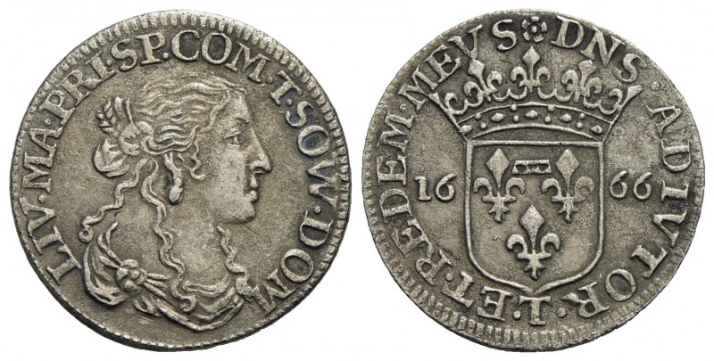 TASSAROLO - Livia Centurioni Oltremarini (1658-1667) - Luigino - 1666 - AG CNI 3...