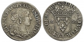TASSAROLO - Livia Centurioni Oltremarini (1658-1667) - Luigino - 1666 - AG CNI 3/4 e 6/10; MIR 995 - SPL+