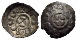 VENEZIA - Orio Malipiero o Mastropiero (1178-1192) - Denaro scodellato - Croce - R/ Croce - (MI g. 0,37) Pao. 1; Biaggi 2758 - SPL
