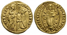 VENEZIA - Pasquale Malipiero (1457-1462) - Ducato - (AU g. 3,53) R Pao. 1 - SPL+