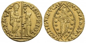 VENEZIA - Girolamo Priuli (1559-1567) - Zecchino - (AU g. 3,49) NC Pao. 1 - BB-SPL