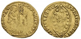 VENEZIA - Alvise I Mocenigo (1570-1577) - Zecchino - (AU g. 3,44) Pao. 1 - bel BB