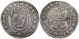 VENEZIA - Giovanni Corner (1625-1629) - Scudo della Croce - AG Pao. 9 Sigle DM - BB