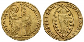 VENEZIA - Francesco Morosini (1688-1694) - Zecchino - (AU g. 3,47) R Pao. 4 Schiacciatura di conio - qSPL