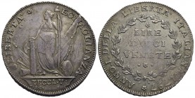 VENEZIA - Governo Provvisorio (1797) - 10 Lire venete - 1797 - AG RR Pag. 1; Mont. 1 - BB-SPL
